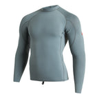 Florence Marine X 1.5mm Flatlock Wetsuit Top-Light Sea Blue