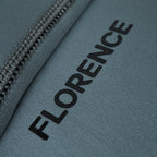 Florence Marine X 1.5mm Flatlock Wetsuit Top-Light Sea Blue