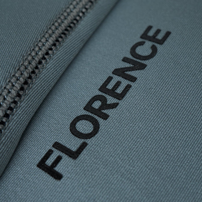 Florence Marine X 1.5mm Flatlock Wetsuit Top-Light Sea Blue
