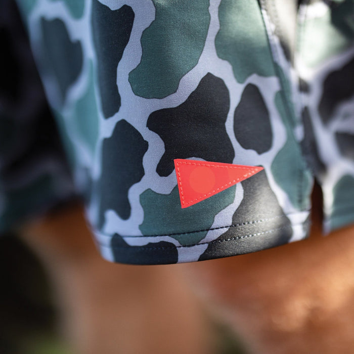 Florence Marine X Standard Issue Elastic Shorts-Dark Emerald Camo