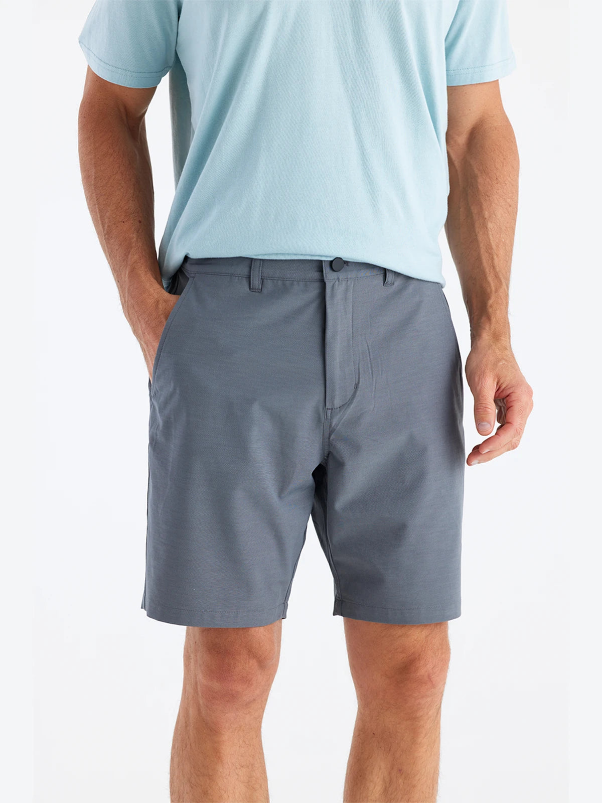 Free Fly Tradewind Shorts-Smoke