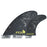 FCS Filipe Toledo PG Tri Fin Set-Black-Medium