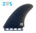 True Ames Campbell Brothers Alpha Omega Twin Fin Set-Smoke