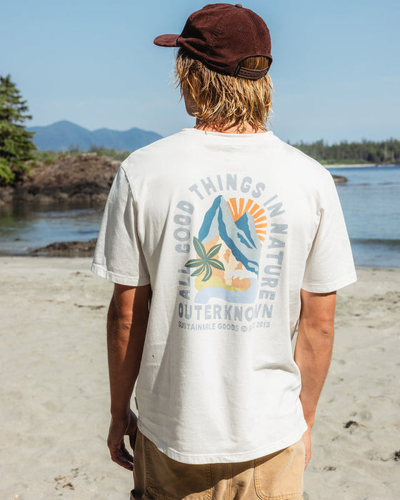 Outerknown All Good Things Tee-Salt