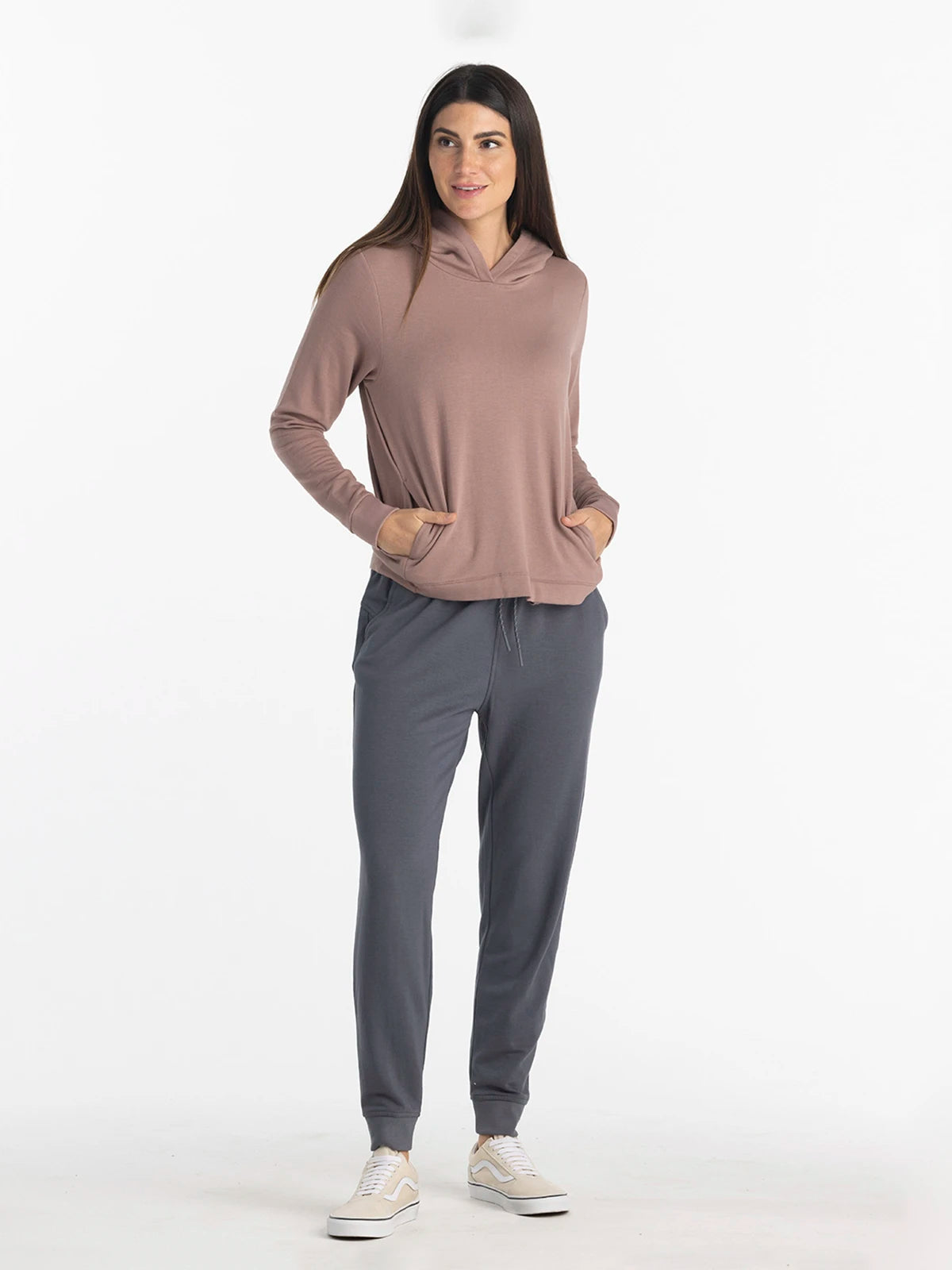 Free Fly Bamboo Lightweight Fleece Jogger Pants-Storm Cloud