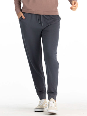 Free Fly Bamboo Lightweight Fleece Jogger Pants-Storm Cloud