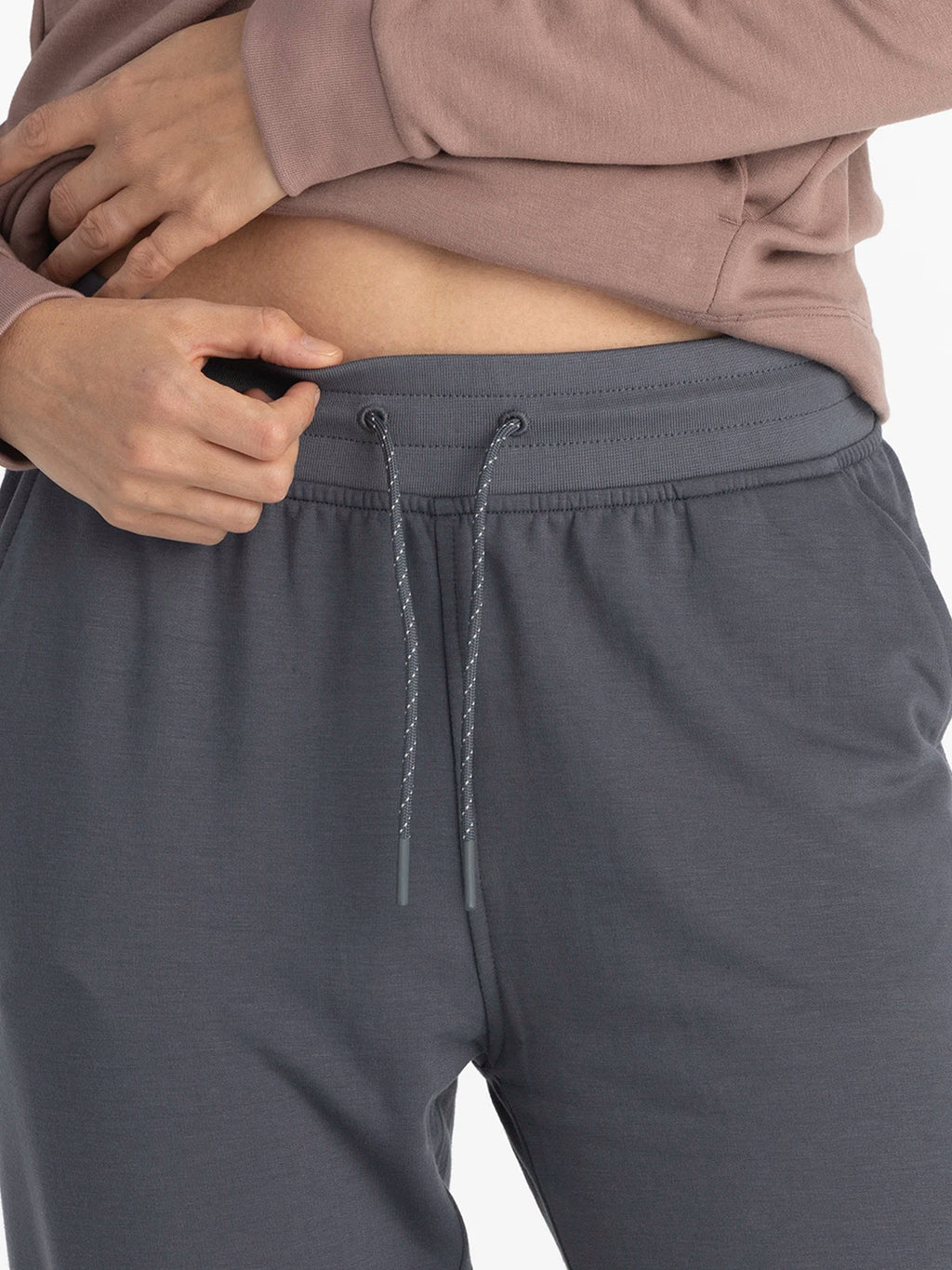 Free Fly Bamboo Lightweight Fleece Jogger Pants-Storm Cloud