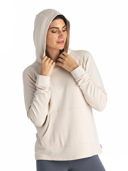 Free Fly Bamboo Lightweight Fleece Hooded Sweatshirt-Stone