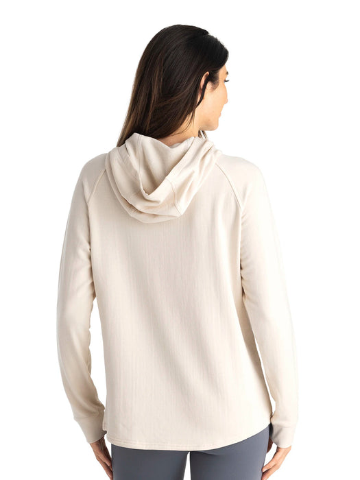 Free Fly Bamboo Lightweight Fleece Hooded Sweatshirt-Stone