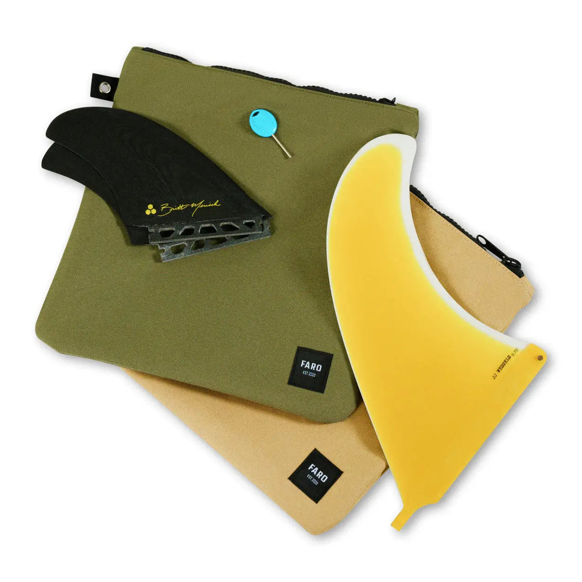FARO Traveler Fin Wallet-Olive Drab