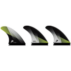 Firewire Velox Single Tab Tri/Quad Fin Set-Green-Medium