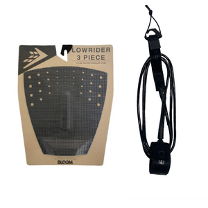 Firewire Shortboard Lowrider Traction Pad & Leash Package