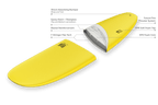 Flowt Premium Performance Soft Top 7'0"-Yellow