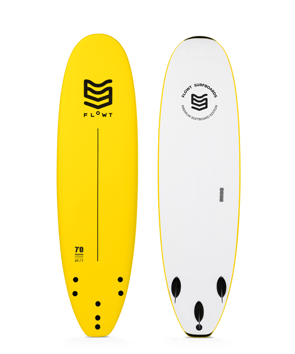 Flowt Premium Soft Top 7'0"-Yellow