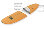 Flowt Premium Soft Top 7'6"-Orange