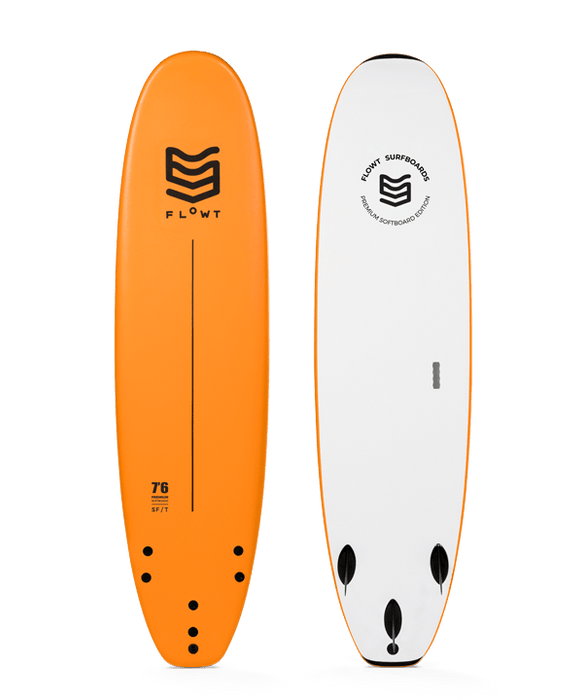 Flowt Premium Soft Top 7'6"-Orange