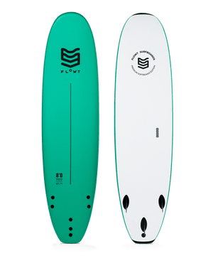 Actual Board: Flowt Premium Soft Top 8'0"-Turquoise — 91L