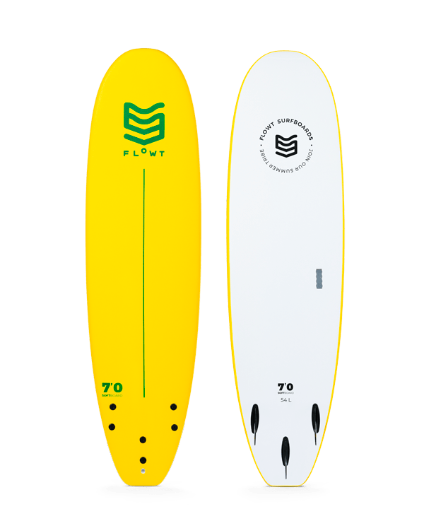 Flowt Standard Soft Top 7'0"-Yellow