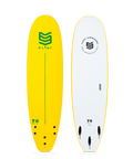 Flowt Standard Soft Top 7'0"-Yellow