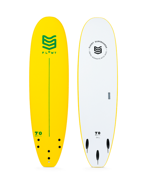 Flowt Standard Soft Top 7'0"-Yellow