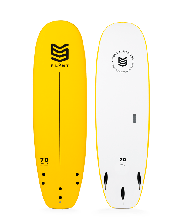 Flowt Standard Wide Soft Top 7'0"-Yellow