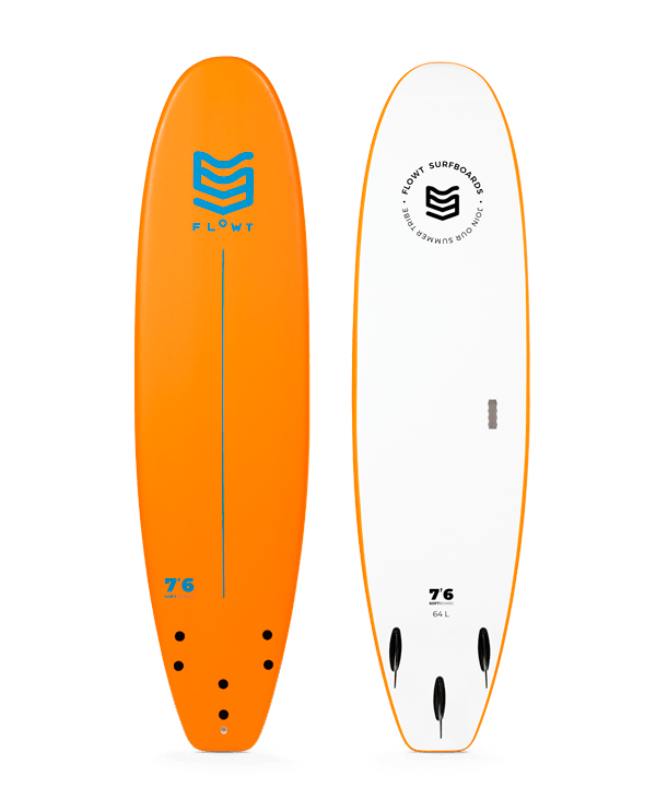 Flowt Standard Soft Top 7'6"-Orange