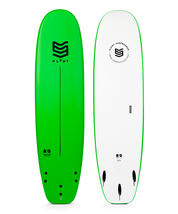 Flowt Standard Wide Soft Top 8'0"-Green