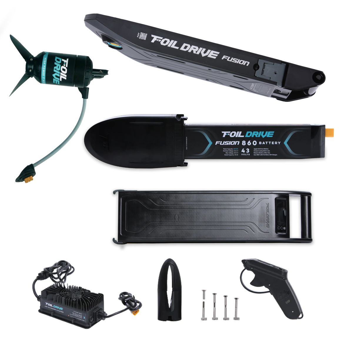 Foil Drive FUSION Kit w/ High Power V2 Motor & 20cm Cable