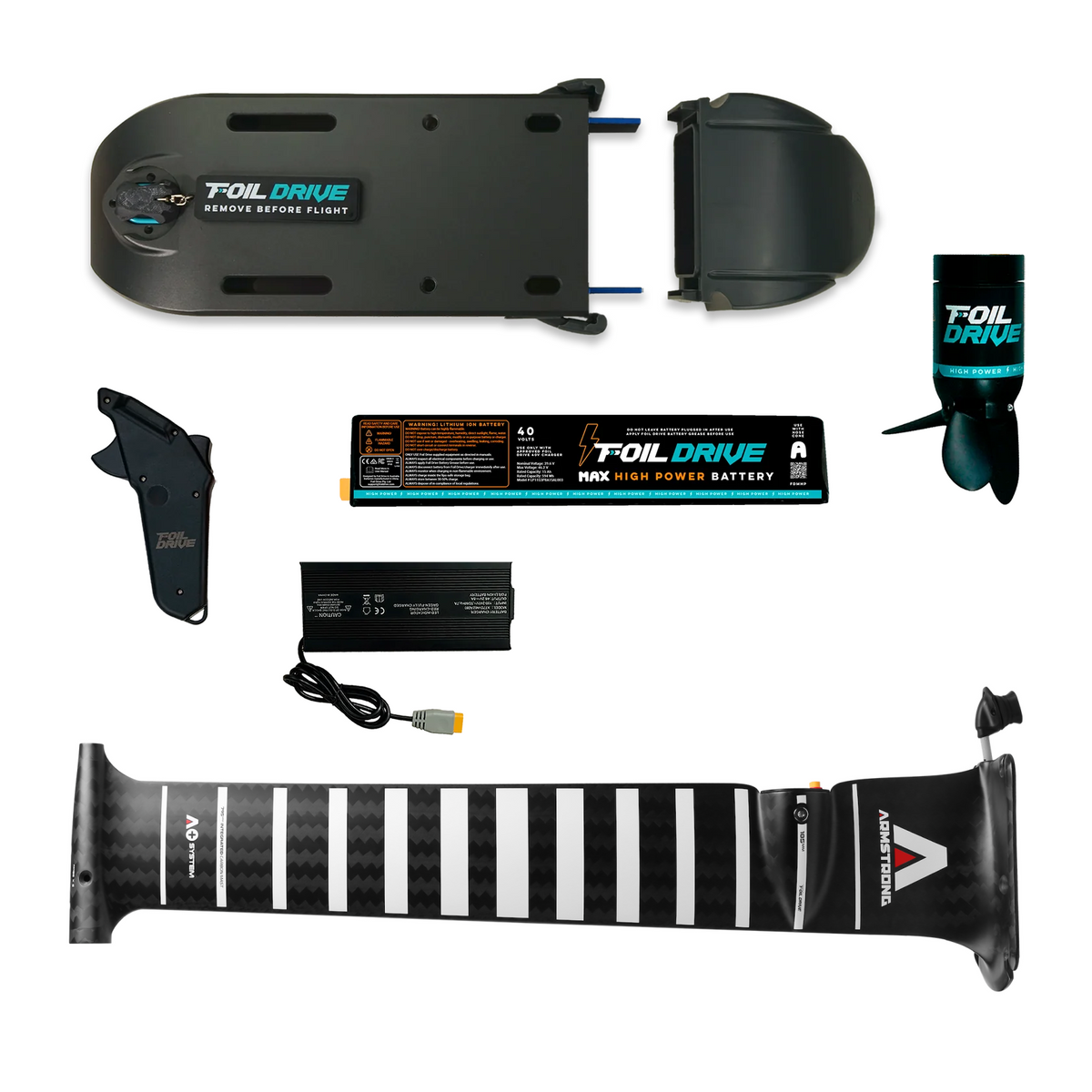 Foil Drive Assist MAX Complete Kit w/ Armstrong Integrated Mast