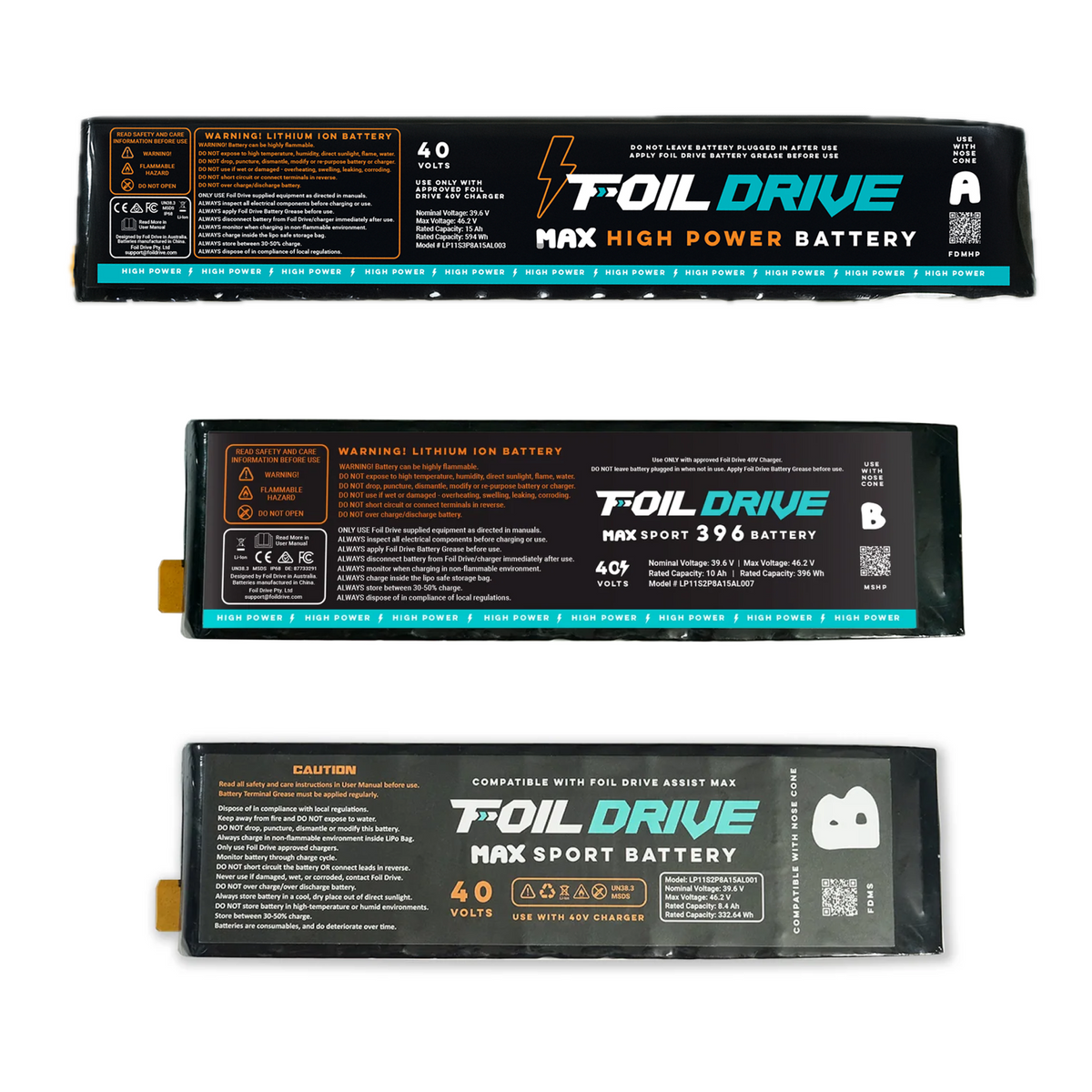 Foil Drive MAX Battery