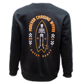 REAL Forever Shredder Crew Sweatshirt-Black