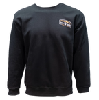 REAL Forever Shredder Crew Sweatshirt-Black