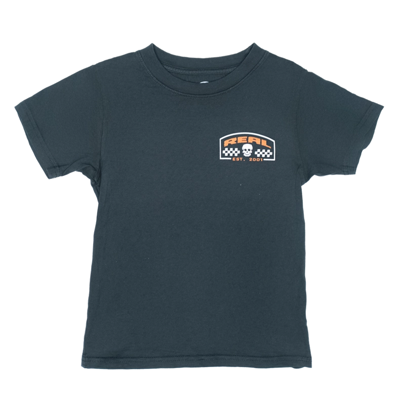 REAL Youth Forever Shredder Tee-Washed Black