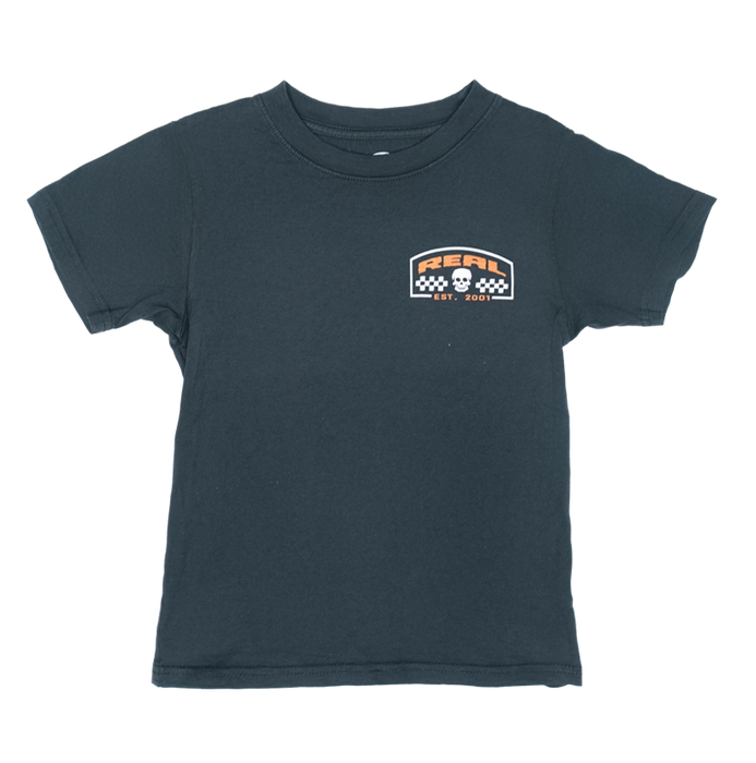 REAL Youth Forever Shredder Tee-Washed Black