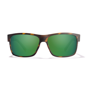 Cordina Sawyer 2 Sunglasses-Matte Tort/Green Mirror Polar— Alternate View