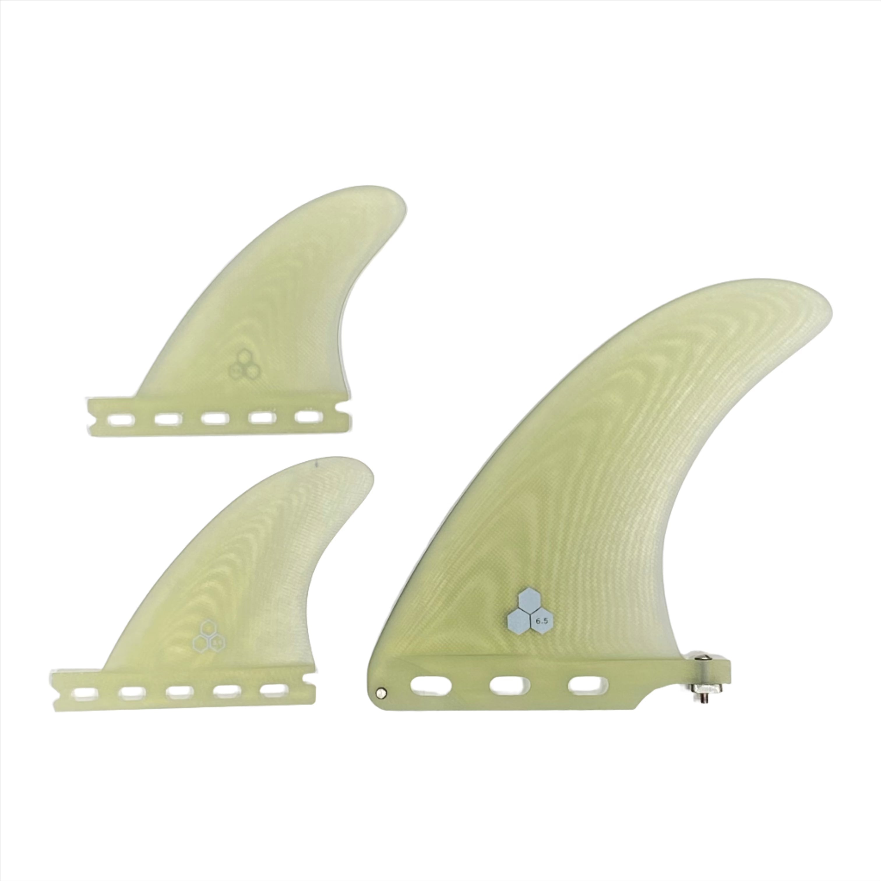 Channel Islands Mid 2+1 Fin Set-3.6