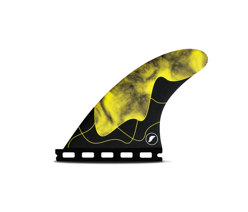 Futures Jack Rob. Grom HC Tri Fin Set-Yellow-X-Small