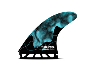Futures Jack Robinson Honeycomb Tri Fin Set-Aqua-Large