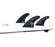 Futures Aipa / Mayhem Fiberglass Tri/Quad Fin Set-Medium