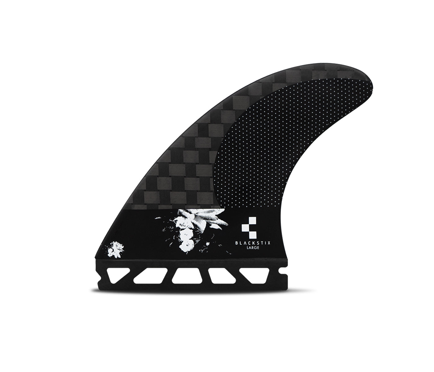 Futures Ando Blackstix Tri Fin Set-Black-Large – REAL Watersports