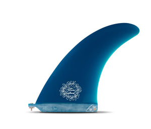 Futures Brewer 8.0"  Fiberglass Single Fin-Blue