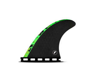 Futures John John Grom HC Tri Fin Set-Digi Green-X-Small
