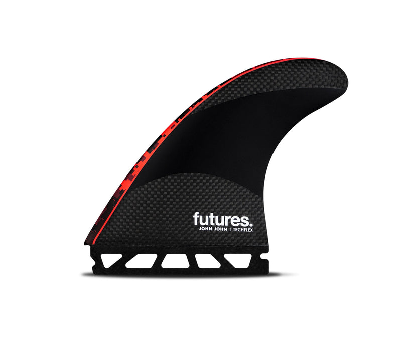 Futures JJF-2 Techflex Tri Fin Set-Digi Red-Large