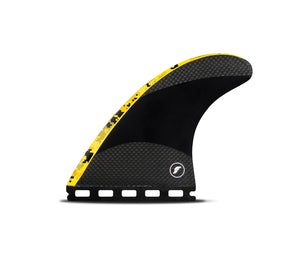 Futures JJF2 Techflex Tri Fin Set-Digi Yellow-Medium