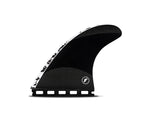 Futures JJF-2 PRO Techflex Tri Fin Set-Digi White-M/L