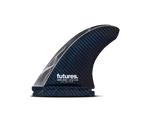 Futures JJF Scimitar Vapor Core Tri Fin Set-Blue/Carbon-Medium