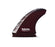 Futures JJF Scimitar Vapor Core Tri Fin Set-Red/Carbon-Large