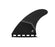 Futures JS Honeycomb Tri Fin Set-Smoke-Medium