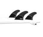 Futures JS Honeycomb Tri Fin Set-Smoke-Medium