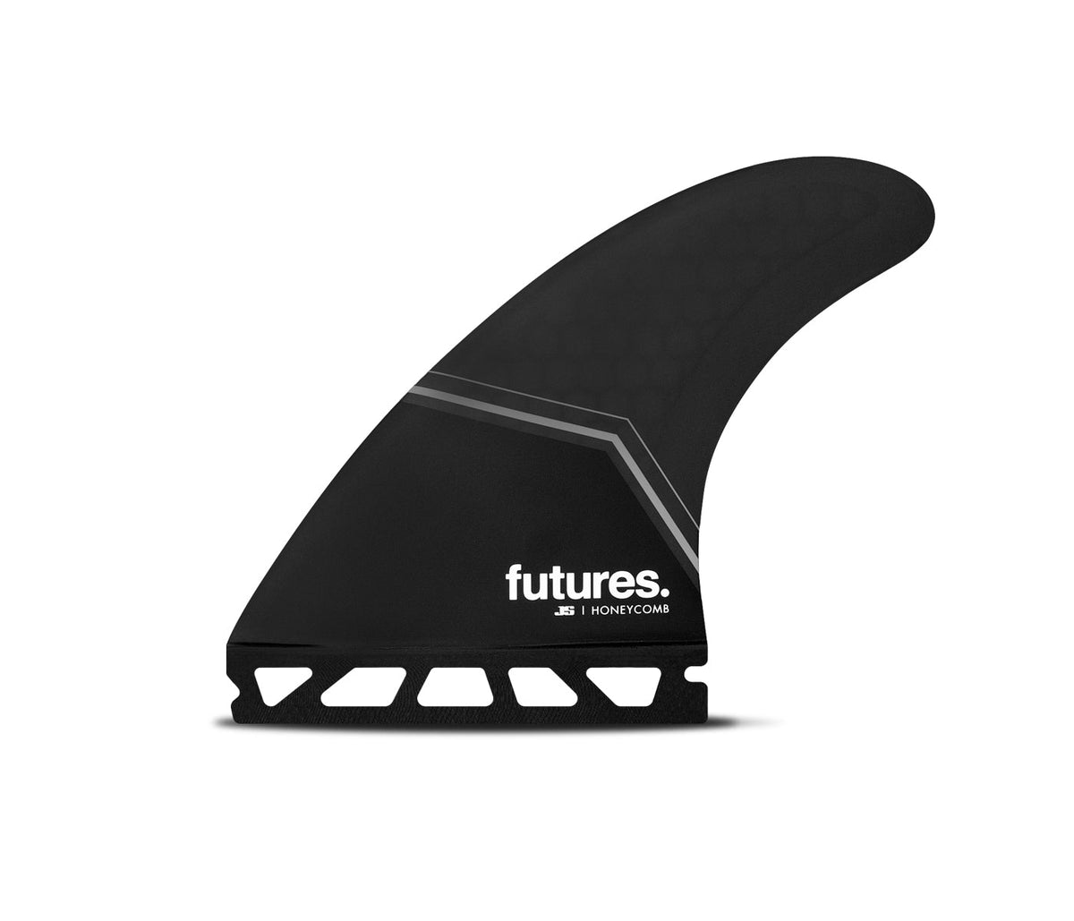 Futures JS Honeycomb Tri Fin Set-Smoke-Medium